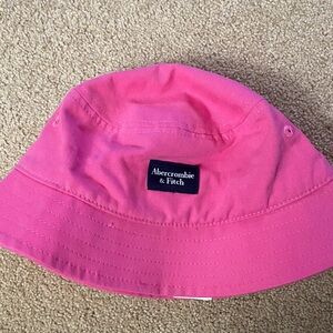 Abercrombie Kids Bright Pink Bucket Hat